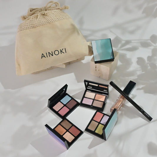 AINOKI アイシャドウパレット＆ブラシ キット