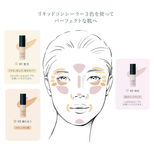 フォレスト フィール リキッドコンシーラー トーンアップ