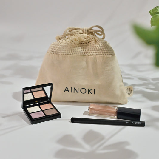 AINOKI アイシャドウパレット＆ブラシ キット